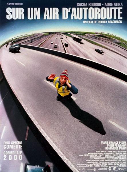 Affiche - SUR UN AIR D'AUTOROUTE - 40x55cm