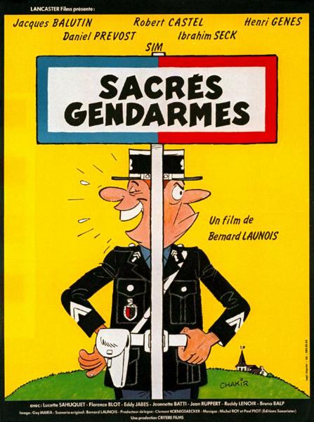 Affiche - SACRES GENDARMES - 40x55cm