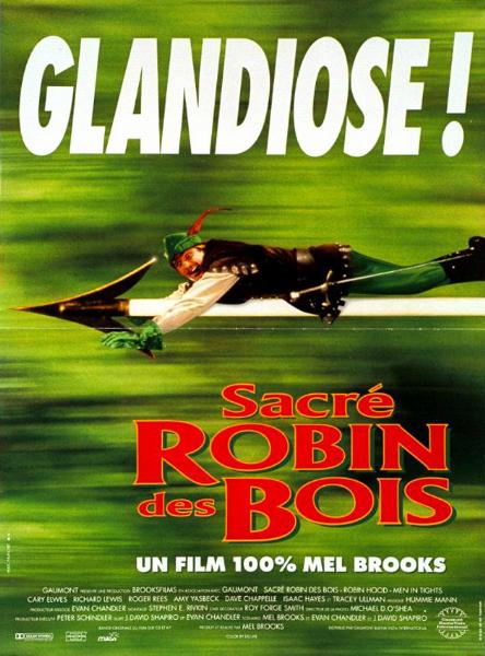 Affiche - SACRE ROBIN DES BOIS - 40x55cm