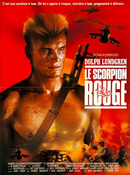 Affiche - SCORPION ROUGE - 40x55cm