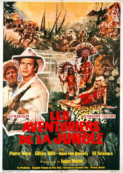 Affiche - AVENTURIERS DE LA JUNGLE (les) - 60x80cm
