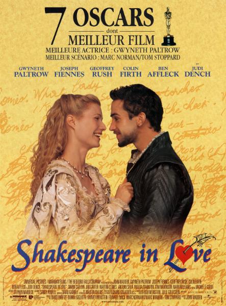 Affiche - SHAKESPEARE IN LOVE - 40x55cm