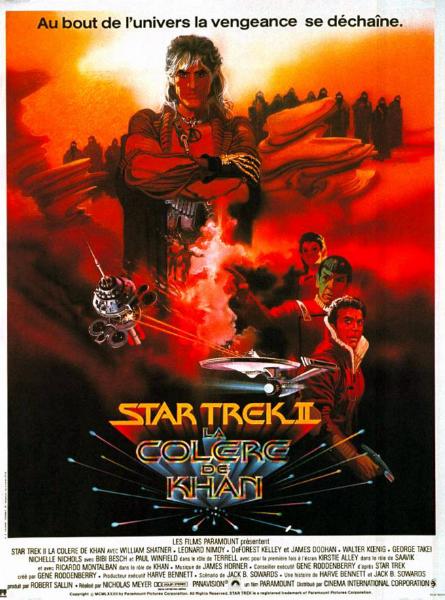 Affiche - STAR TREK 2, LA COLERE DE KHAN - 40x55cm