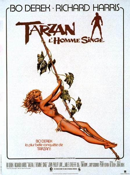 Affiche - TARZAN L'HOMME SINGE - 120x160cm