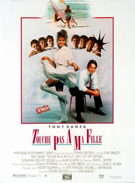 Affiche - TOUCHE PAS A MA FILLE - 40x55cm