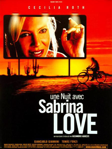Affiche - UNE NUIT AVEC SABRINA LOVE - 40x55cm