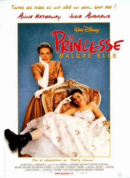 Affiche - PRINCESSE MALGRE ELLE - 40x55cm