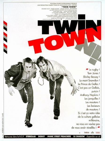 Affiche - TWIN TOWN - 40x55cm