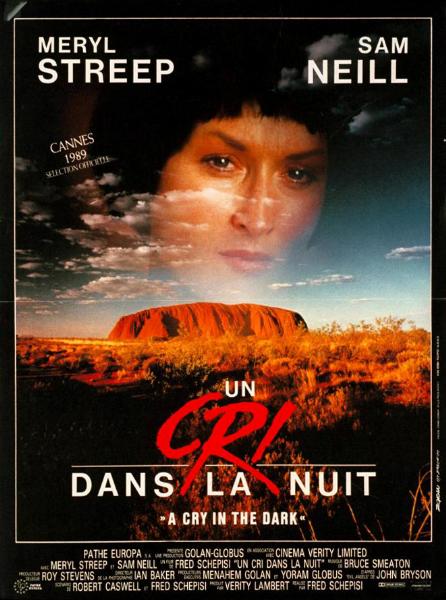 Affiche - UN CRI DANS LA NUIT - 40x55cm