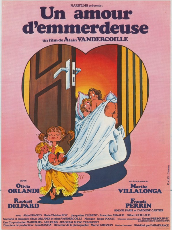 Affiche - UN AMOUR D'EMMERDEUSE - 40x55cm