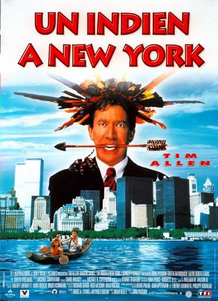 Affiche - UN INDIEN A NEW YORK - 40x55cm