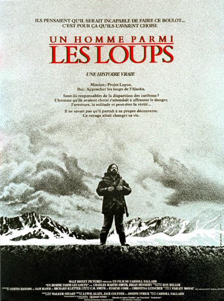 Affiche - UN HOMME PARMI LES LOUPS - 40x55cm