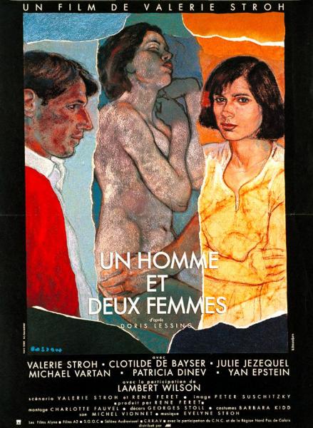 Affiche - UN HOMME ET DEUX FEMMES - 40x55cm