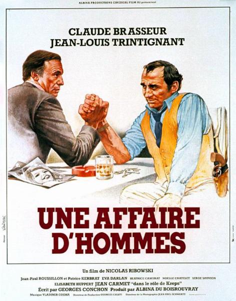 Affiche - UNE AFFAIRE D'HOMMES - 40x55cm