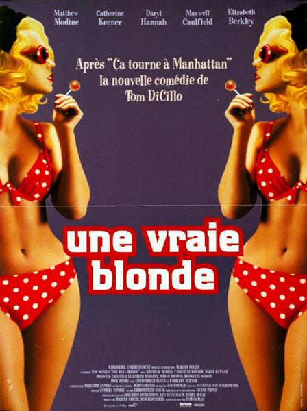 Affiche - UNE VRAIE BLONDE - 40x55cm