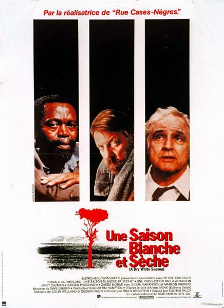 Affiche - UNE SAISON BLANCHE ET SECHE - 40x55cm