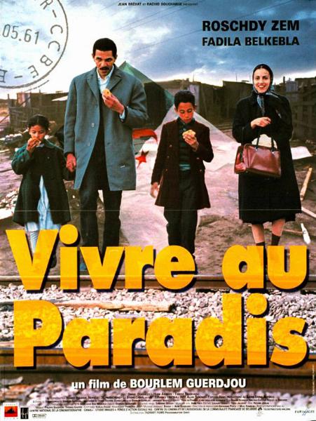 Affiche - VIVRE AU PARADIS - 40x55cm