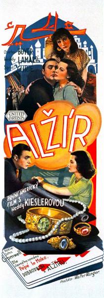 Affiche - ALGIERS - 36x92cm