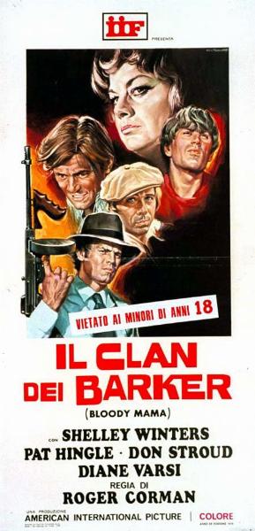Affiche - BLOODY MAMA - 33x71cm