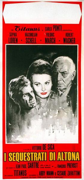 Affiche - SEQUESTRES D'ALTONA (les) - 33x71cm
