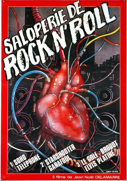 Affiche - SALOPERIE DE ROCK AND ROLL - 60x80cm
