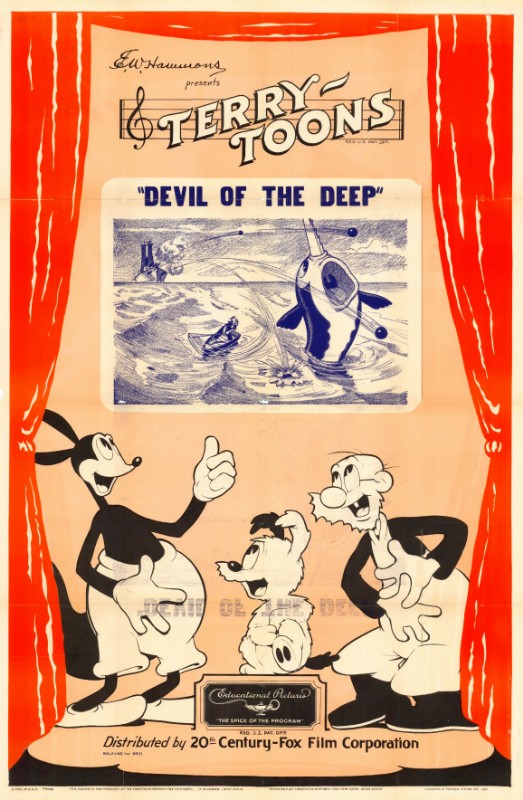 Affiche - TERRY TOONS - 70x105cm
