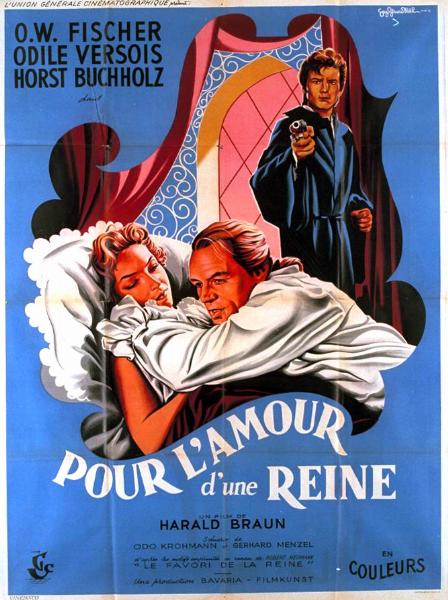 Affiche - POUR L'AMOUR D'UNE REINE - 120x160cm