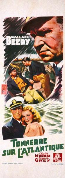 Affiche - TONNERRE SUR L'ATLANTIQUE - 25x60cm