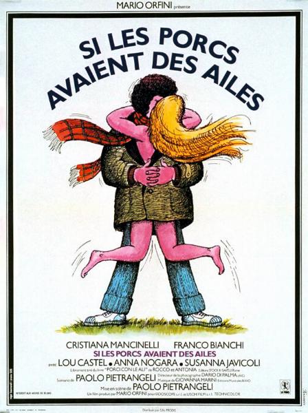 Affiche - SI LES PORCS AVAIENT DES AILES - 120x160cm