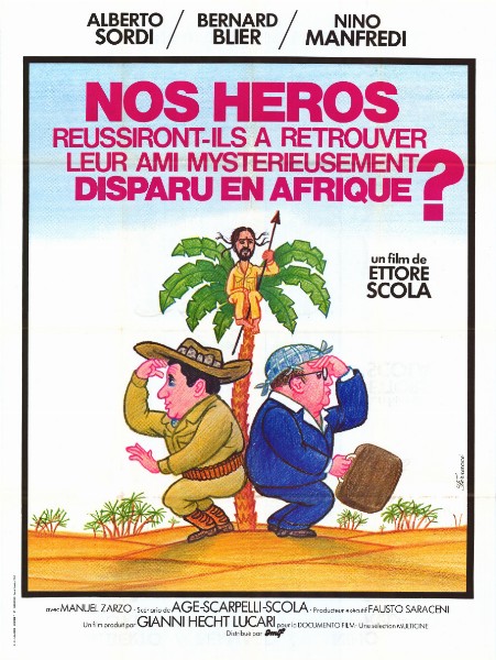 Affiche - NOS HEROS REUSSIRONT-ILS A RETROUVER LEUR AMI... - 120x160cm