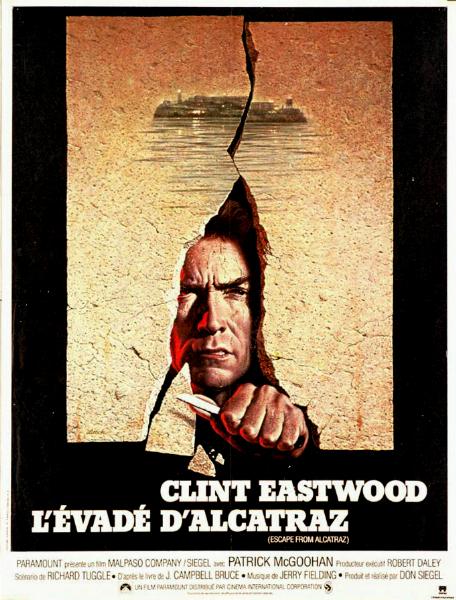 Affiche - EVADE D'ALCATRAZ (l') - 120x160cm