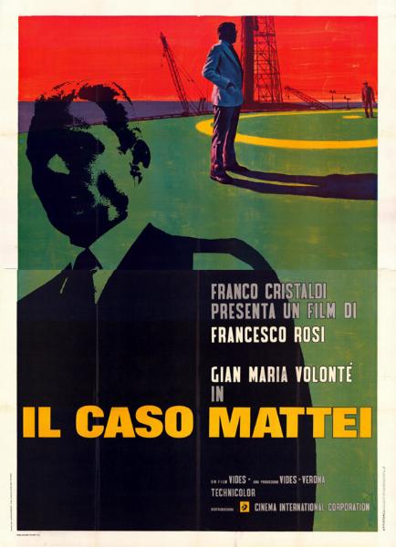 Repro 30x40cm - AFFAIRE MATTEI (l') - Italienne