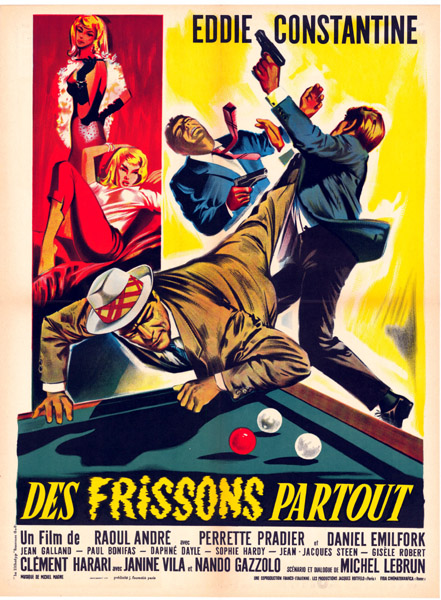 Repro 30x40cm - DES FRISSONS PARTOUT - Française