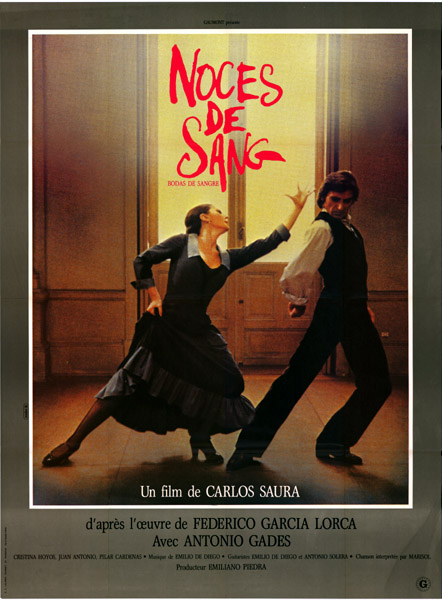 Affiche - NOCES DE SANG - 120x160cm