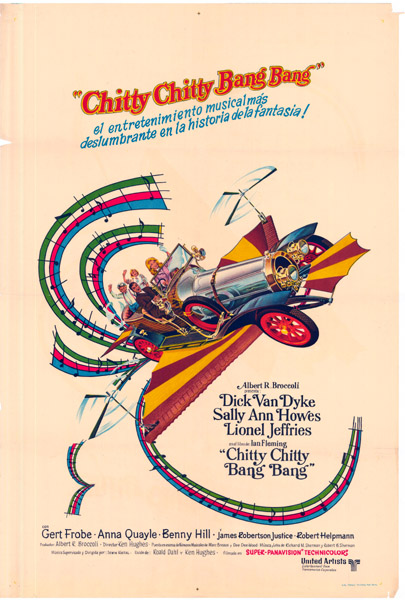 Affiche - CHITTY CHITTY BANG BANG - 75x110cm