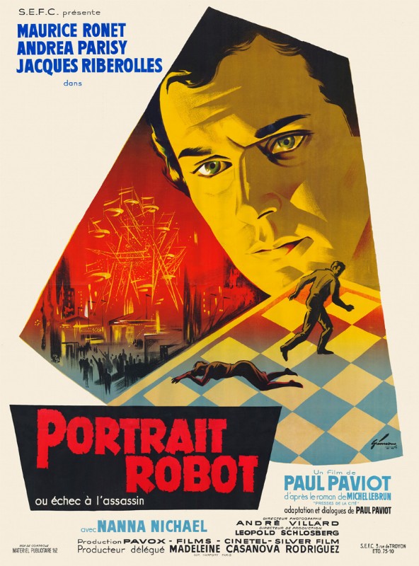 Affiche - PORTRAIT ROBOT - 120x160cm