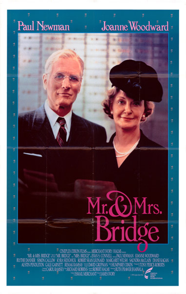Affiche - MR. & MRS. BRIDGE - 70x105cm