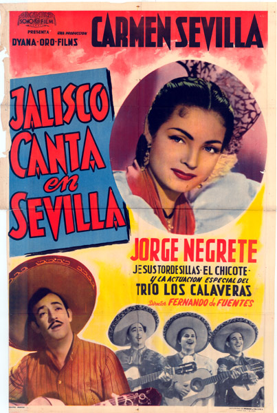 Affiche - JALISCO CANTA EN SEVILLA - 75x110cm