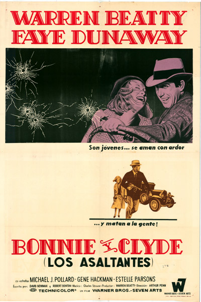 Affiche - BONNIE AND CLYDE - 75x110cm