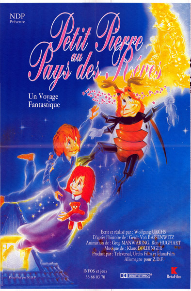 Affiche - PETIT PIERRE AU PAYS DES REVES - 40x55cm