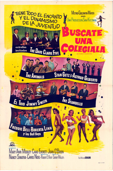 Affiche - GET YOURSELF A COLLEGE GIRL - 75x110cm