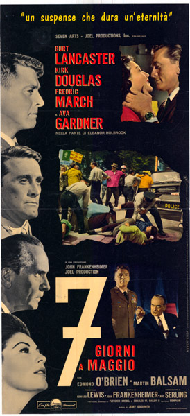 Affiche - SEPT JOURS EN MAI - 33x71cm
