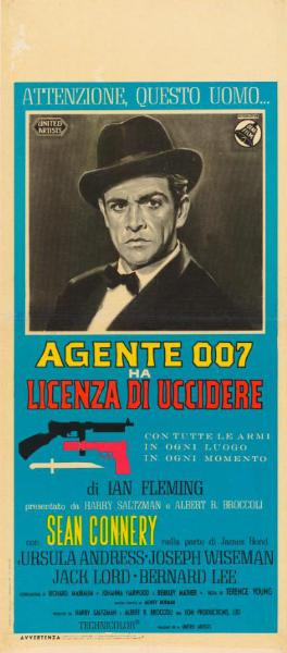 Repro 30x40cm - JAMES BOND CONTRE DOCTEUR NO - Italienne