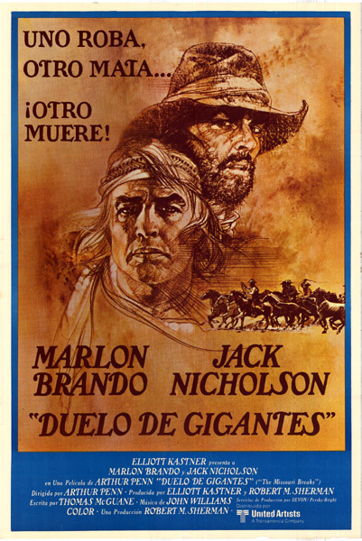 Affiche - MISSOURI BREAKS - 75x110cm