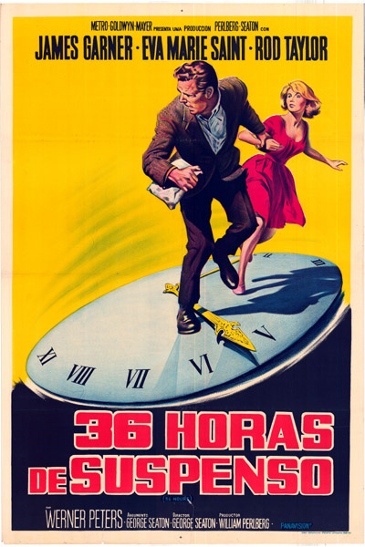 Affiche - TRENTE SIX HEURES AVANT LE DEBARQUEMENT - 75x110cm