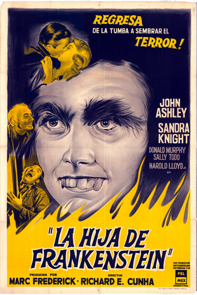 Affiche - FILLE DE FRANKENSTEIN (la) - 75x110cm