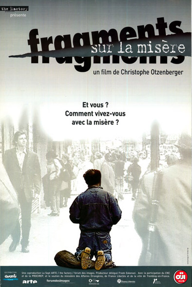Affiche - FRAGMENTS SUR LA MISERE - 40x55cm