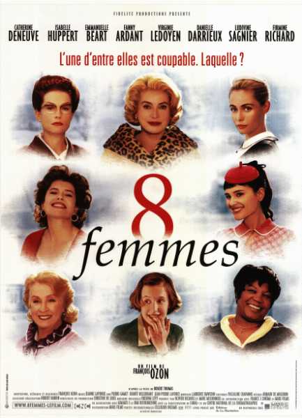 Affiche - 8 FEMMES - 40x55cm