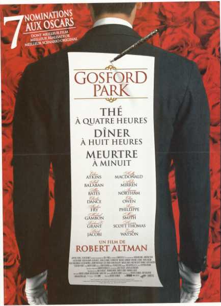 Affiche - GOSFORD PARK - 40x55cm