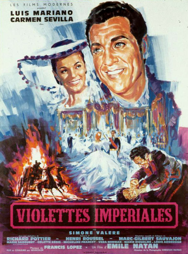 Affiche - VIOLETTES IMPERIALES - Ressortie 60x80cm